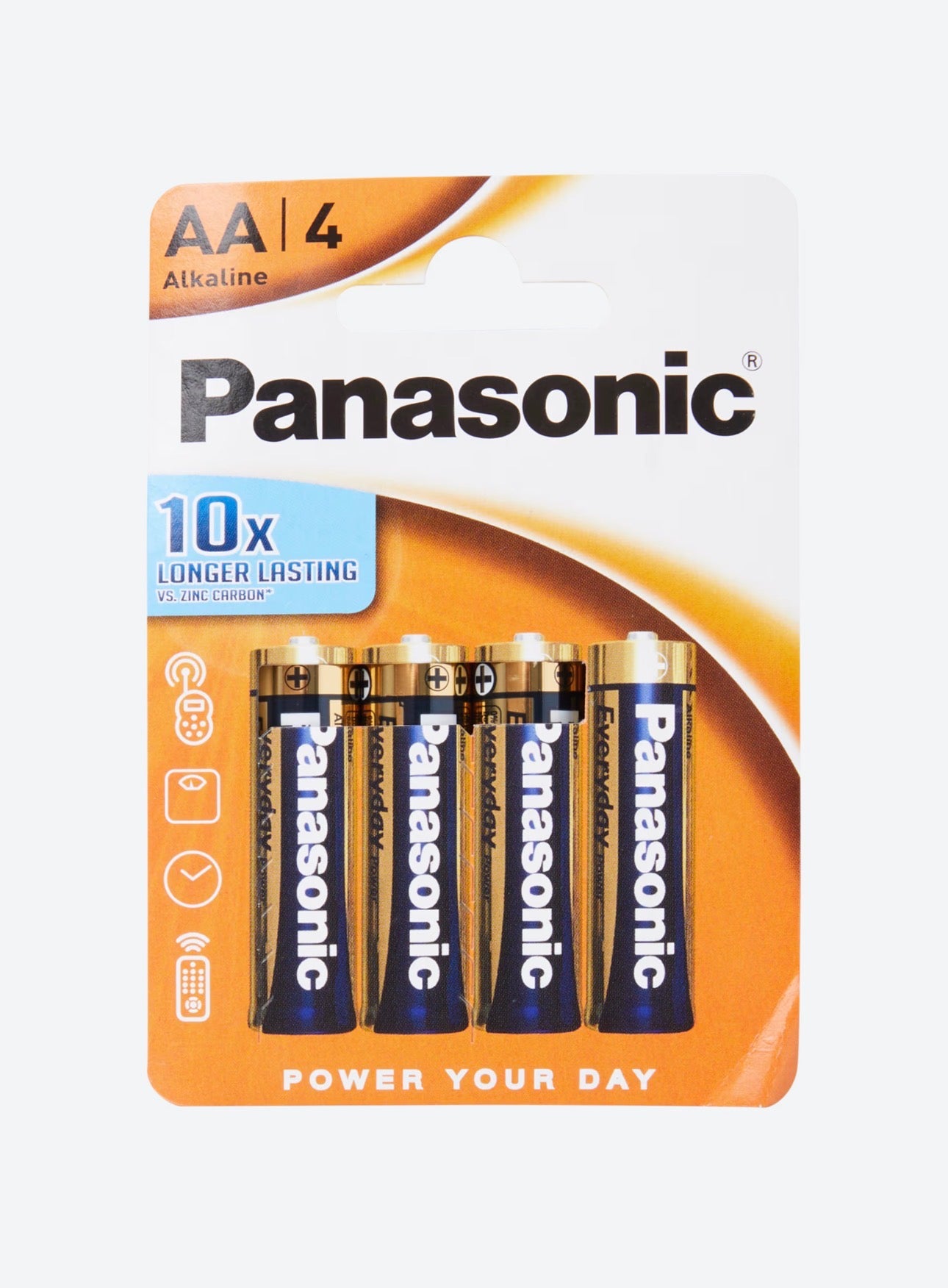 Lot de 4 piles AA Panasonic