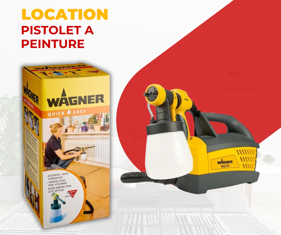 Pistolet à peinture à air comprimé