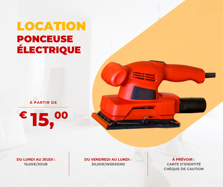 Ponceuse électrique