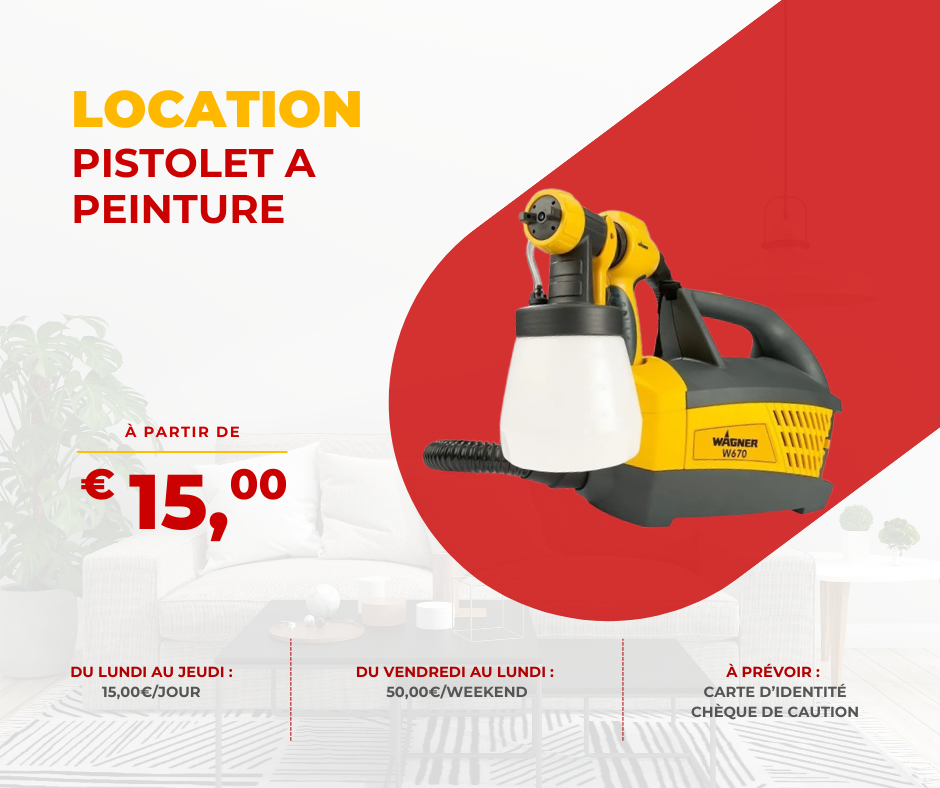 Pistolet à peinture à air comprimé