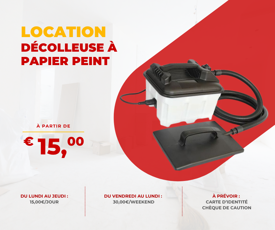 Décolleuse à papier peint